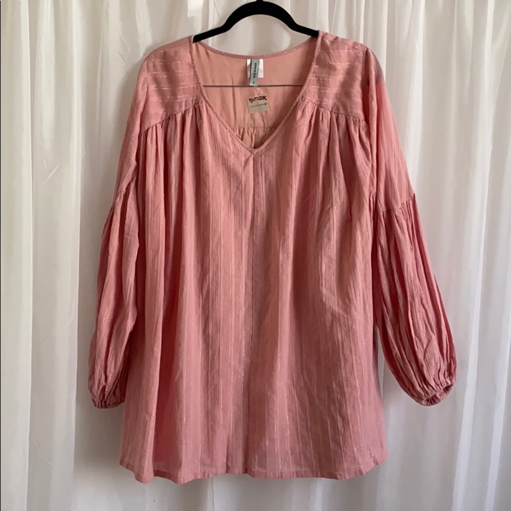 Steele pink shift mini dress